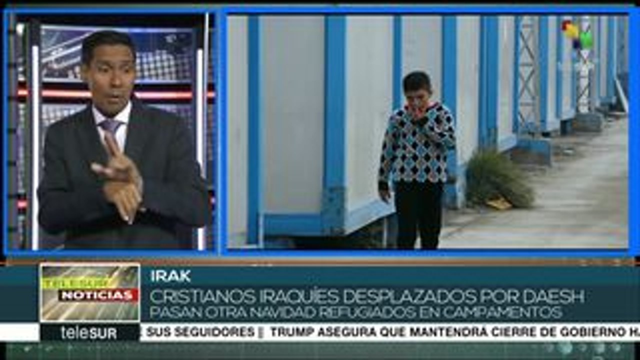 Irak: cristianos desplazados por DAESH pasan otra Navidad en refugios
