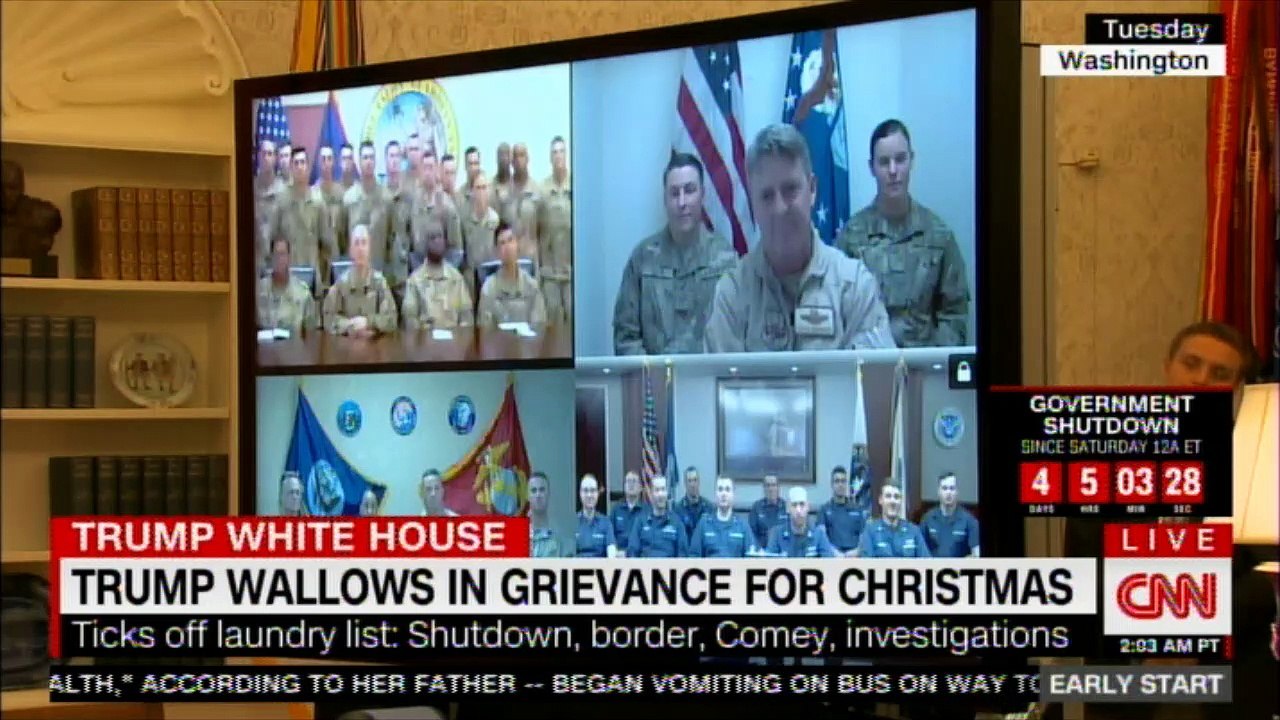 Early Start for December 26, 2018 Part 2. #News #Breaking #DonaldTrump #CNN @ChristineRomans #EarlyStart #MelaniaTrump #FLOTUS #POTUS