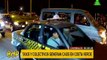 Chorrillos: taxis y colectivos generan caos vehícular en la Costa Verde