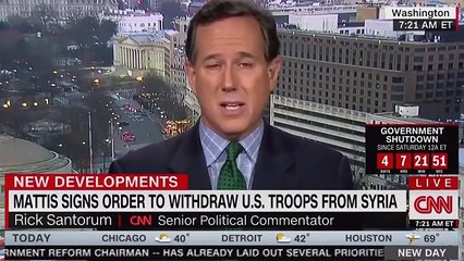 Trump 'Abandoning' Allies With 'Horrible' Syria Withdrawal, Rick Santorum Says