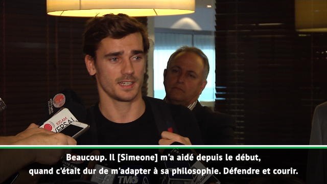 Atlético - Griezmann: C'était dur de m'adapter à la philisophie de Simeone
