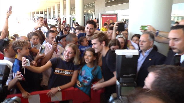 La Liga : Atlético - Griezmann accueilli comme une star en Uruguay