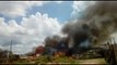Incêndio assusta moradores da Vila Pantanal, em Curitiba