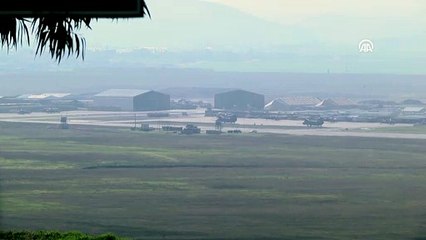 ABD askerlerinin Suriye'den çekilirken kullanması beklenen hava üssünde hareketlilik - ERBİL