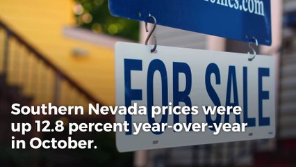 Las Vegas home prices continue to rise