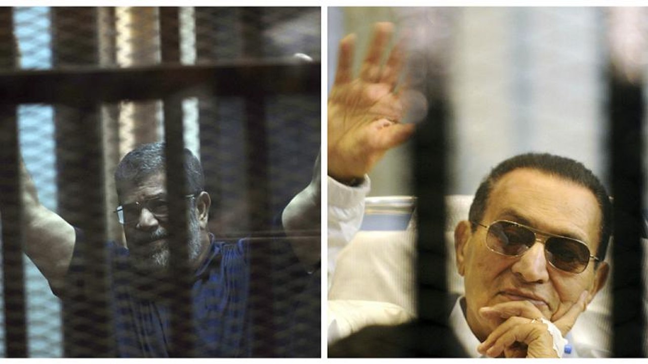 Zwei abgesetzte Präsidenten vor Gericht: Mubarak sagt gegen Mursi aus
