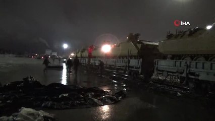 Çankırı'dan Trenle Yola Çıkan Zırhlı Personel Taşıyıcılar Sınır Birliklerine Sevk Edildi