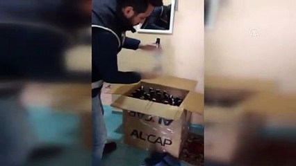 Sahte içki operasyonu - ANTALYA