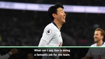 Pochettino delighted with 'unbelievable' Son