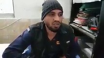 Video statement of guard working for MQM leader Ali Raza Abidi