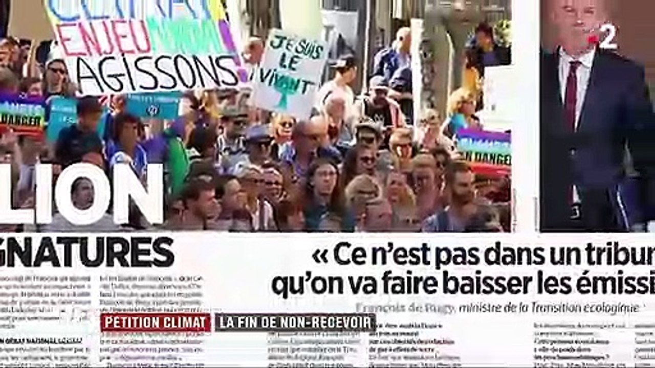 Pétition pour le climat : la réponse du ministre de la Transition écologique