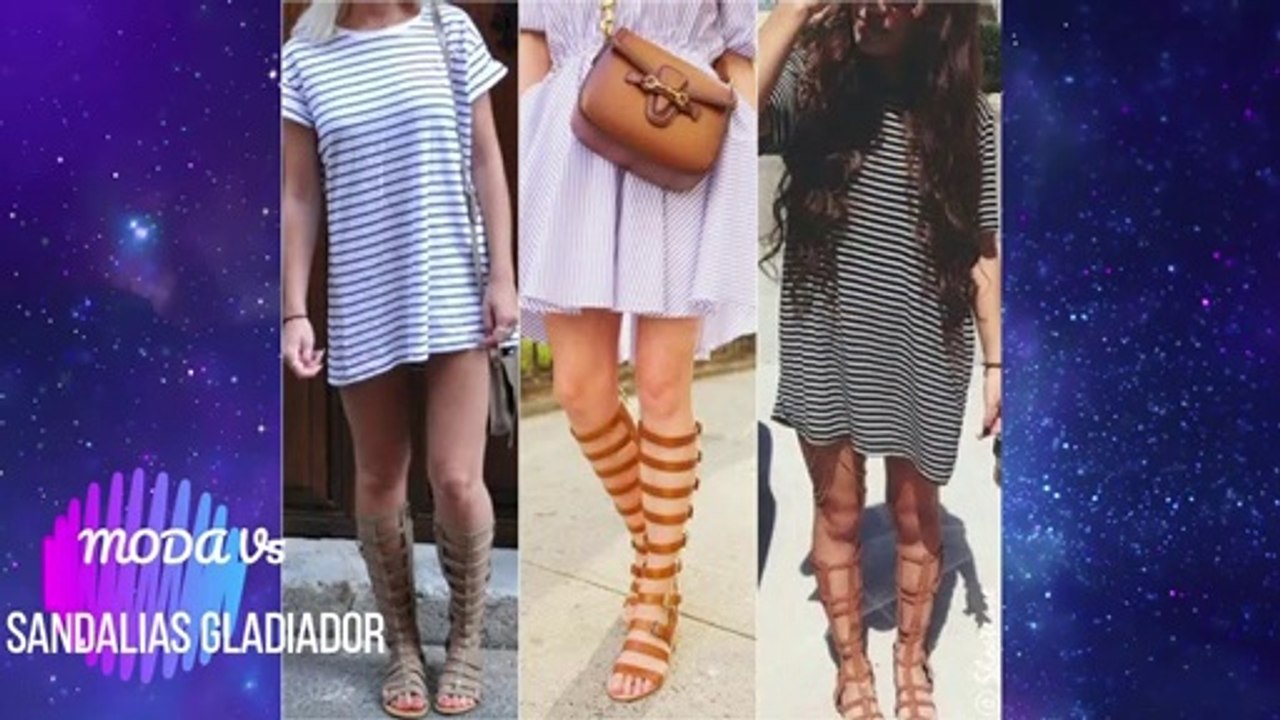SANDALIAS GLADIADOR EN MODA 2019- MODA V5