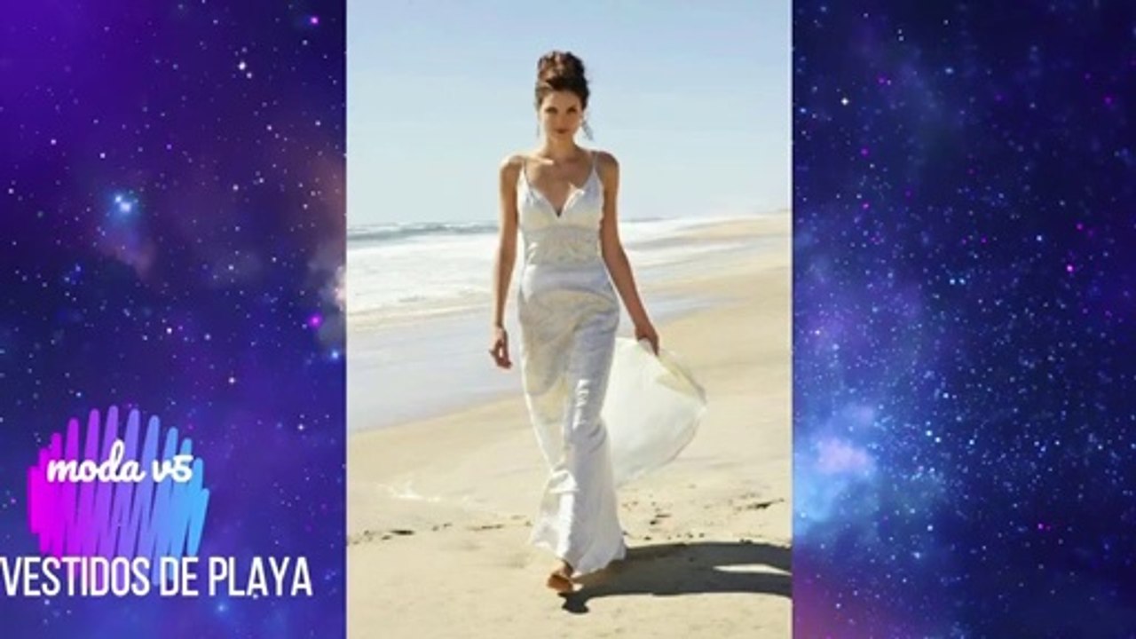 vestidos de playa 2019- MODA V5