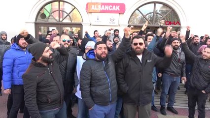 İzmir İzban İşçileri Greve Devam Etme Kararı Aldı