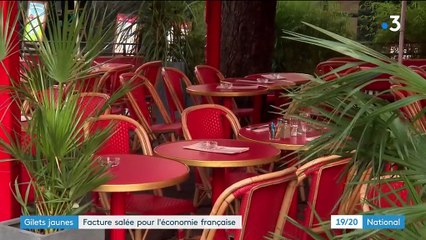 "Gilets jaunes" : facture salée pour l'économie