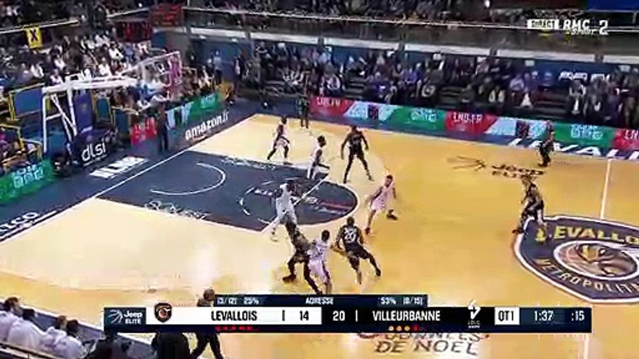 Jeep® ÉLITE : Levallois vs Lyon-Villeurbanne (J15)