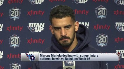 Mariota: 'I'm just focused on trying to get healthy'