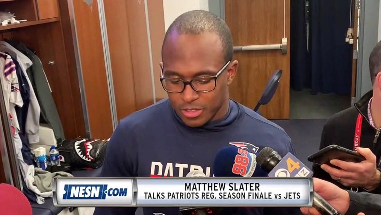 Matthew Slater Talks Patriots vs Jets
