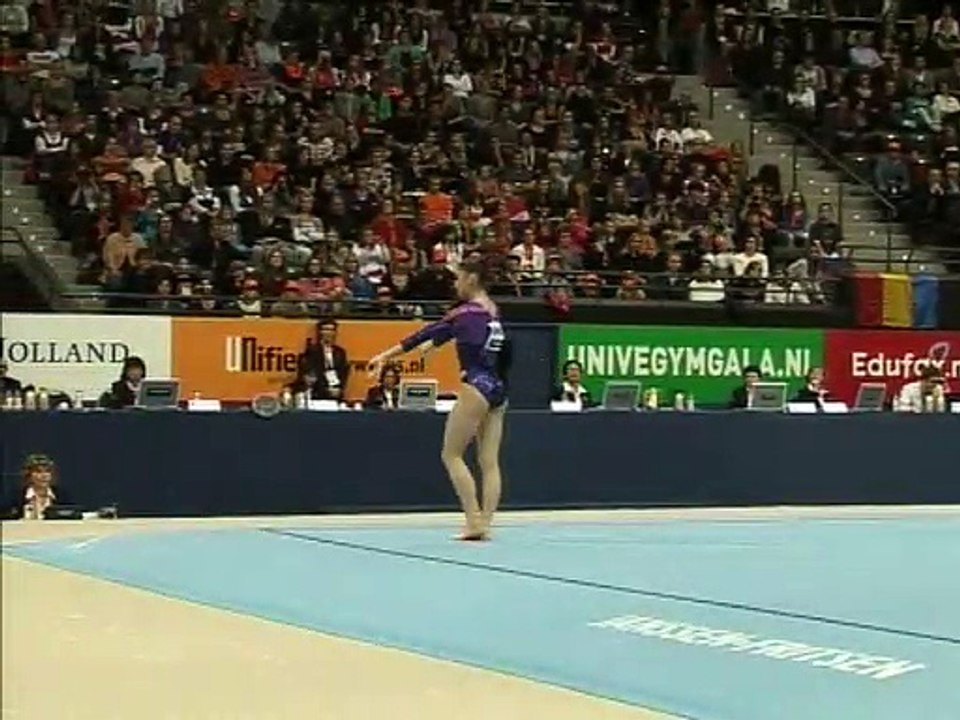Aliya Mustafina (RUS) FX AA - 2010 World Gymnastics Championships