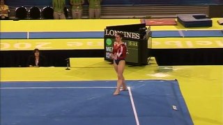 Chellsie Memmel (USA) FX QF 2005 World Gymnastics Championships