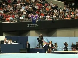 Aliya Mustafina (RUS) FX AA 2010 World Gymnastics Championships