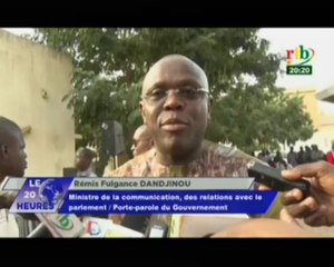 RTB/Cérémonie de décoration des agents au Ministère en charge de la communication