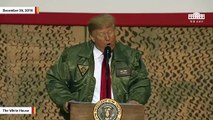 Trump To Troops In Iraq: 'We're No Longer The Suckers'