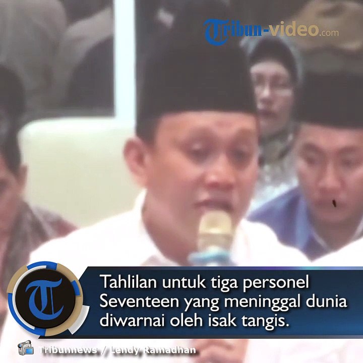 Tahlilan Tiga Personel Seventeen Diwarnai Isak Tangis