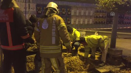 Kadıköy'de İş Makinesi Doğal Gaz Borusunu Deldi