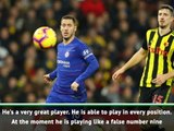 100 goal Hazard can play anywhere - Sarri