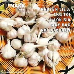 Cách làm TỎI ĐEN bằng nồi cơm điện và bia - Nauankhongkho.vn