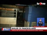 Pasca Tsunami, Kawasan Pandeglang Terendam Banjir