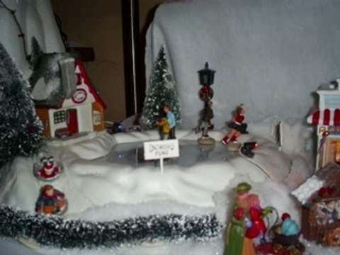 Village de noel 2007 lemax (licorne)