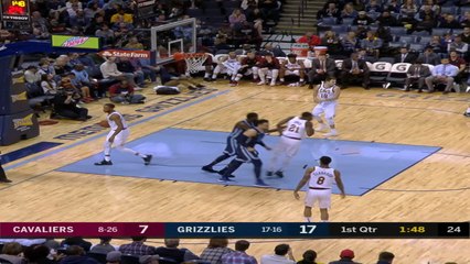 Cleveland Cavaliers at Memphis Grizzlies Raw Recap