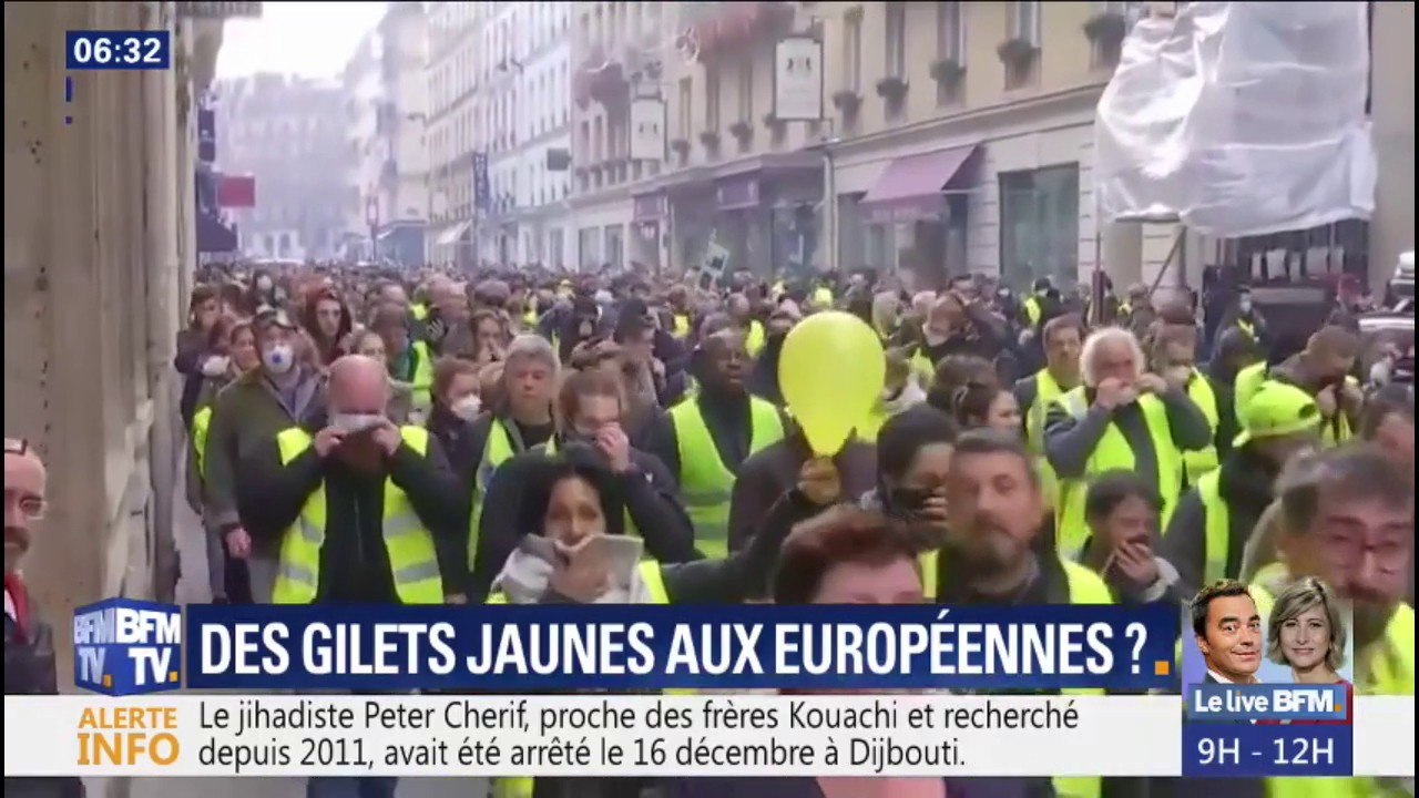 Y aura t-il des gilets jaunes aux européennes ?
