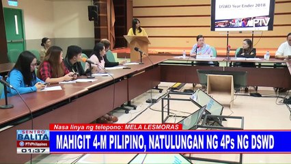 Mahigit 4-M Pilipino, natulungan ng 4Ps ng DSWD