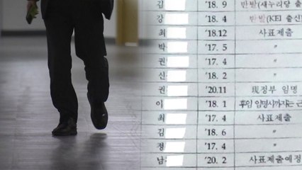문건 등장 일부 퇴직임원 "사퇴 종용 받았다" 증언 / YTN