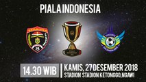 Jadwal Pertandingan Piala Indonesia Persinga Ngawi Vs Persegres Gresik United, Kamis Pukul 14.30 WIB