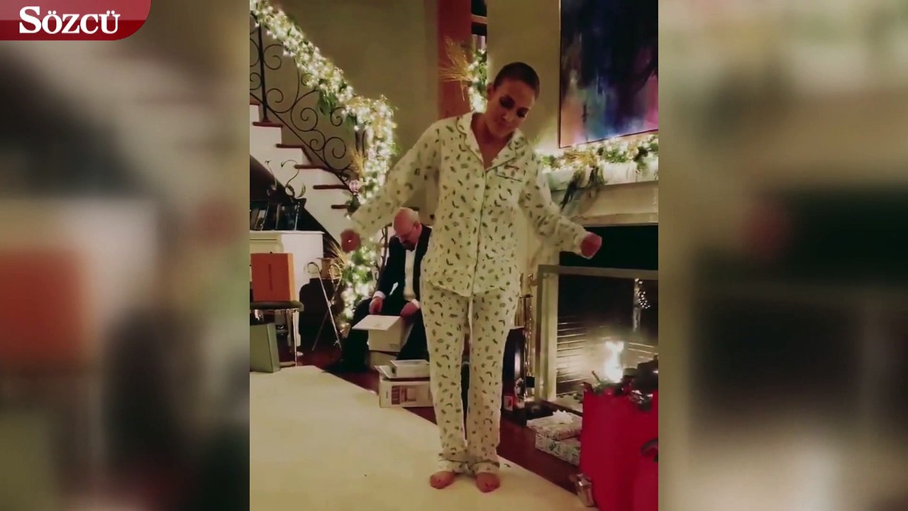 Jennifer Lopez'den sevgiliye özel yılbaşı dansı