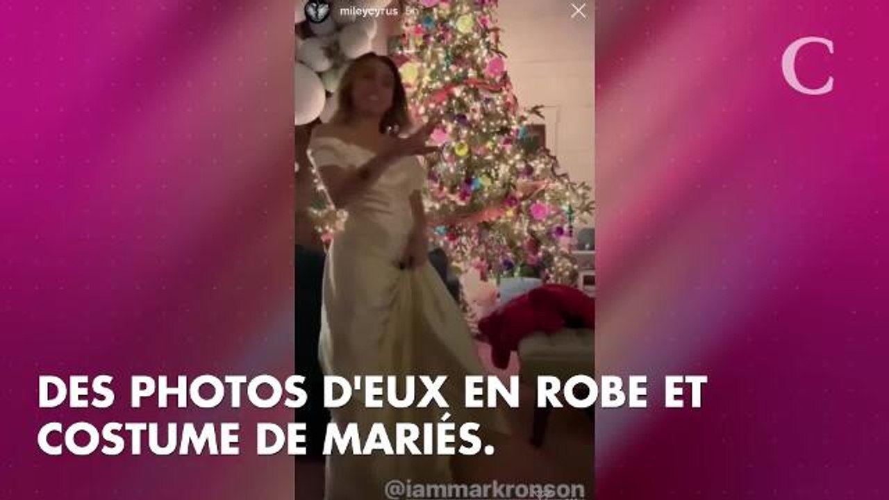 PHOTOS. Trop romantique ! Miley Cyrus confirme son mariage avec Liam Hemsworth et partage des clichés de sa robe de mariée