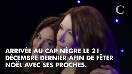 VIDEO. Quand Giulia Sarkozy s'émerveille devant un gigantesque sapin de Noël