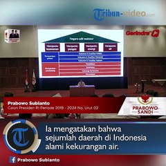 Prabowo Subianto: Kalau Tak Diantisipasi, 2025 Kita Krisis Air,  Air Laut Naik, dan Krisis Minyak