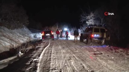Orman Yolunda Mahsur Kalanların İmdadına Kardof Ekipleri Yetişti