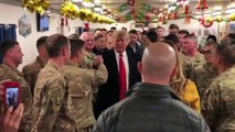 Trump poste une vidéo de sa visite surprise en Irak