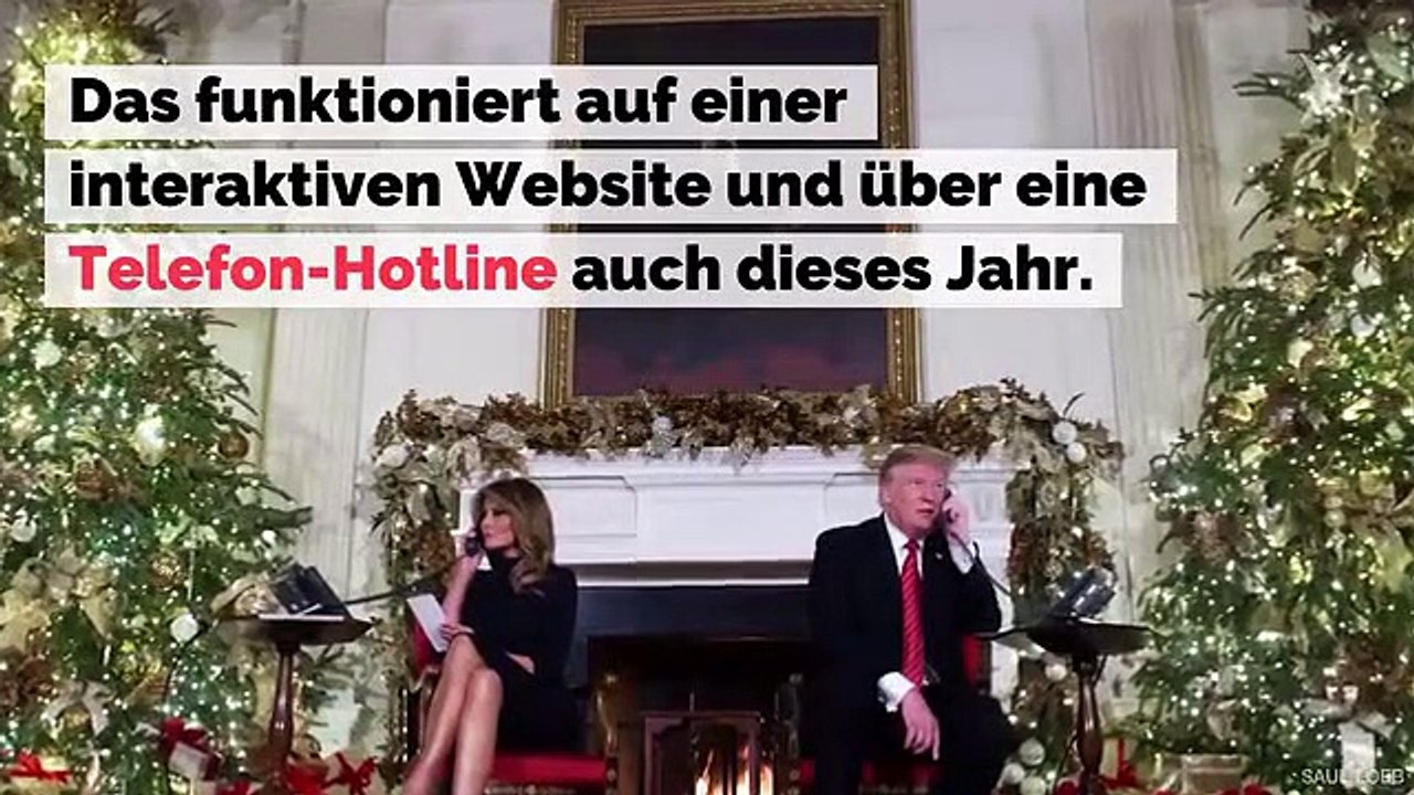 Anrufe im Weißen Haus: Trump spricht mit Siebenjährigem über den Weihnachtsmann - und das geht völlig schief