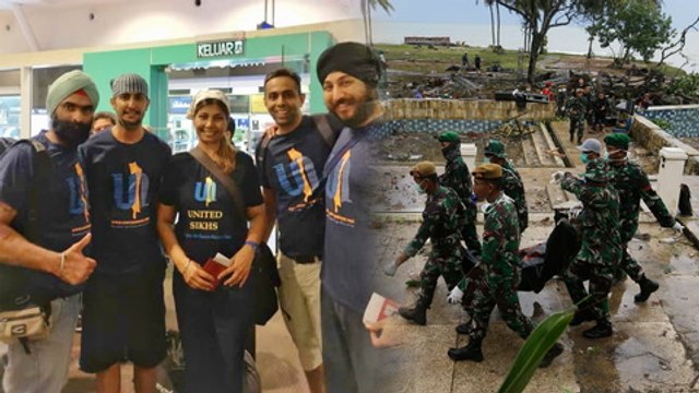 UNITED SIKHS M’sia provides humanitarian aid to tsunami victims
