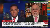 Biographer Recalls Odd Moment When Trump 'Took Off His Shoes And Tried To Show The Bone Spurs'