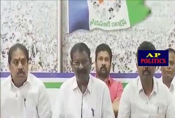 YSRCP Leaders MLA Sri Thippe Swamy and Adimulapu Suresh Addressing media @ vijayawada - AP Politics