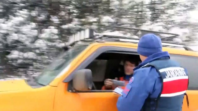 Uludağ'da pist dışında kızakla kayanlara 259 lira ceza - BURSA