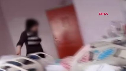 Diyarbakır Hasta Bebeğini Ağladığı İçin Döverken Görüntülendi, Gözaltına Alındı